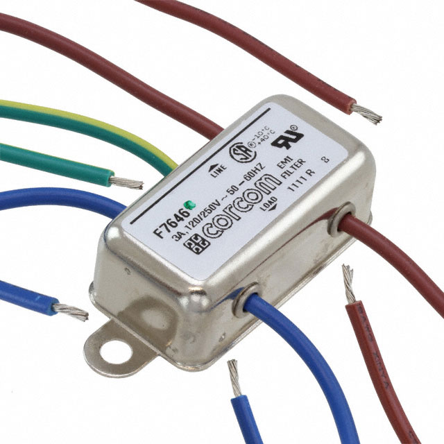 3EH3 TE Connectivity Corcom Filters  Netzfiltermodule