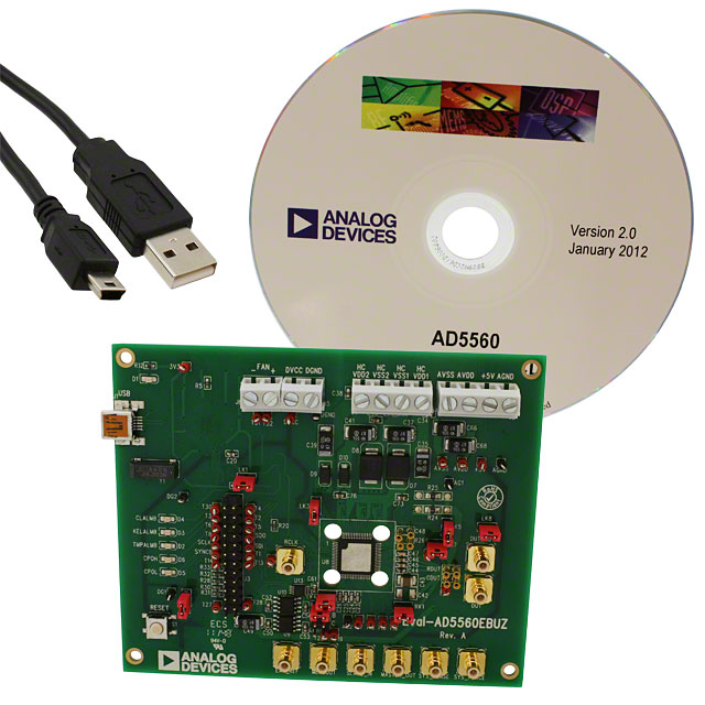 EVAL-AD5560EBUZ Analog Devices Inc.  Cartes et kits d'évaluation et de démonstration