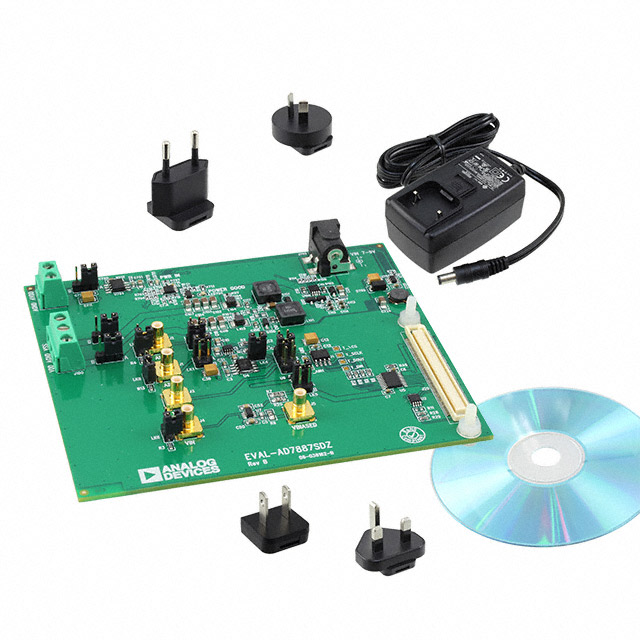 EVAL-AD7887SDZ Analog Devices Inc.  Cartes d'évaluation des convertisseurs analogique-numérique (CAN)