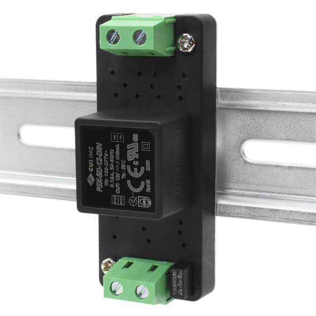 PSK-5D-9-DIN CUI Inc.  Fuentes de alimentación industriales para riel DIN