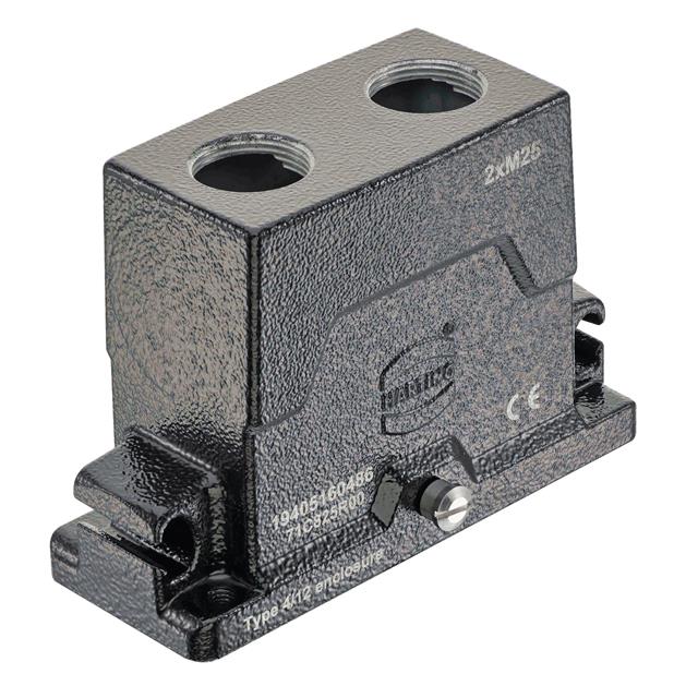 19405160486 HARTING  Carcasas de conectores de alta resistencia, bases y cubiertas