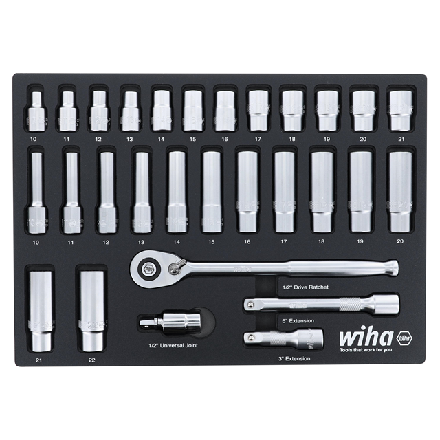 33895 Wiha  Set di bussole