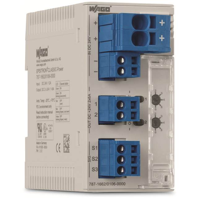 787-1662/106-000 WAGO Corporation Circuit Breakers