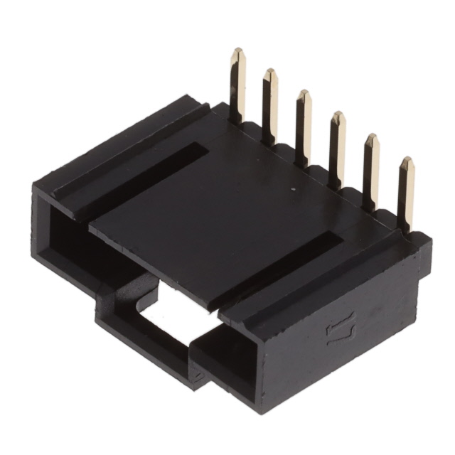 CDR-06-GR Adam Tech  Embases à broches mâles