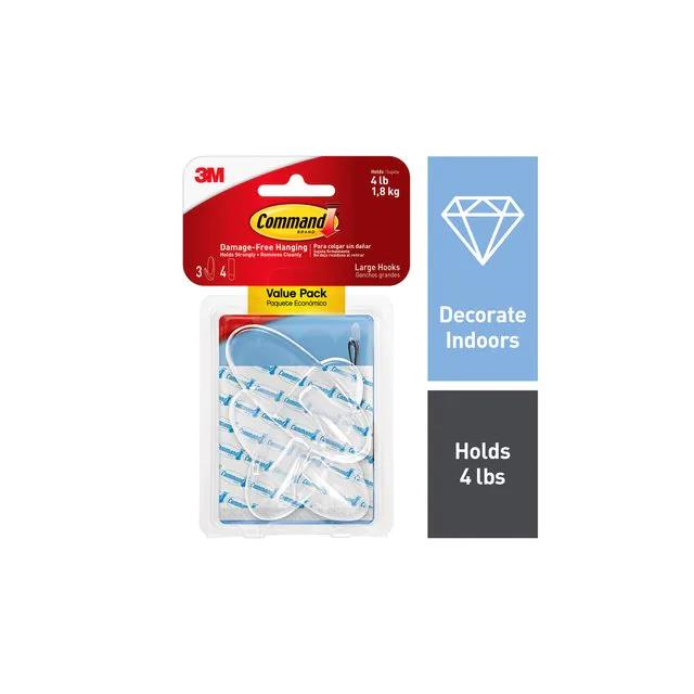 17093CLR-3AES 3M  Ganci per grucce e clip