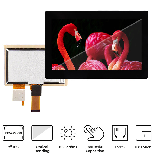 RVT70HSLNWC00-B Riverdi  Écran LCD OLED graphique