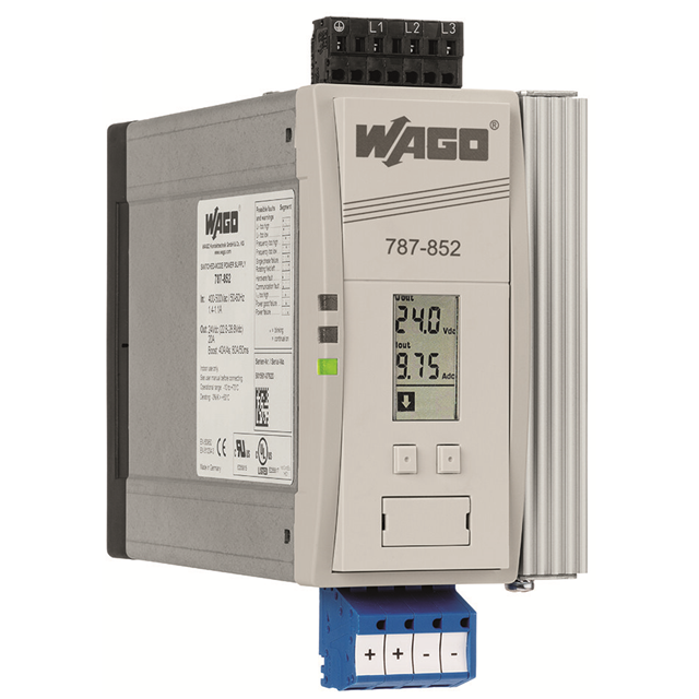 787-852 WAGO Corporation  Industrial DIN Rail Power Supplies