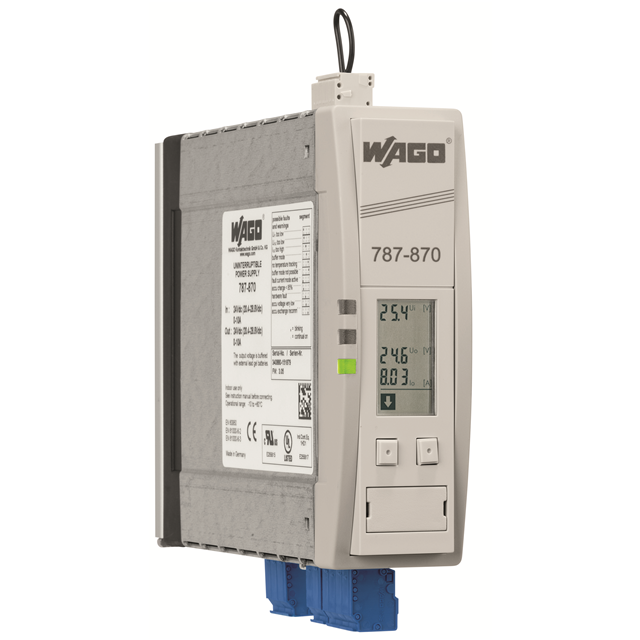 787-870 WAGO Corporation  Industrial DIN Rail Power Supplies