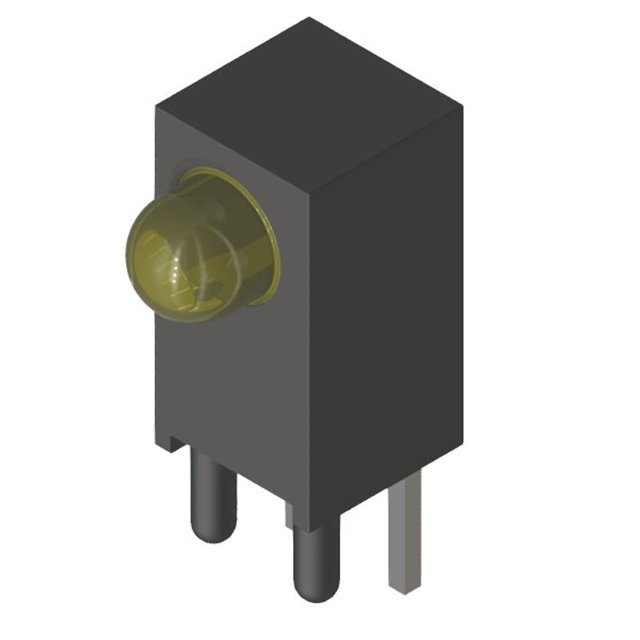 PL303A-1Y01 P-tec  Indicateurs de circuits imprimés, tableaux, barres lumineuses, graphiques à barres