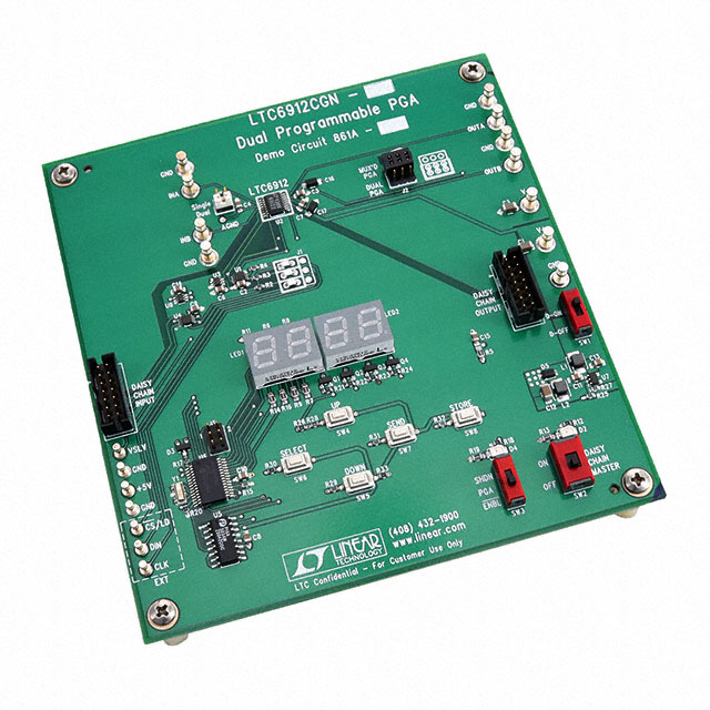 DC861A-B Analog Devices Inc.  Cartes d'évaluation d'amplificateurs opérationnels