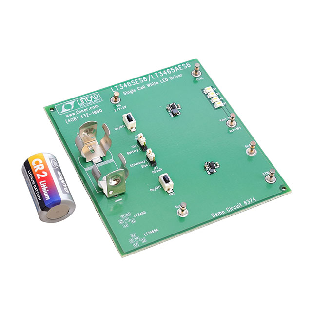 DC637A Analog Devices Inc.  Cartes d'évaluation de pilotes LED