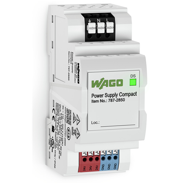 787-2850 WAGO Corporation  Fuentes de alimentación industriales para riel DIN