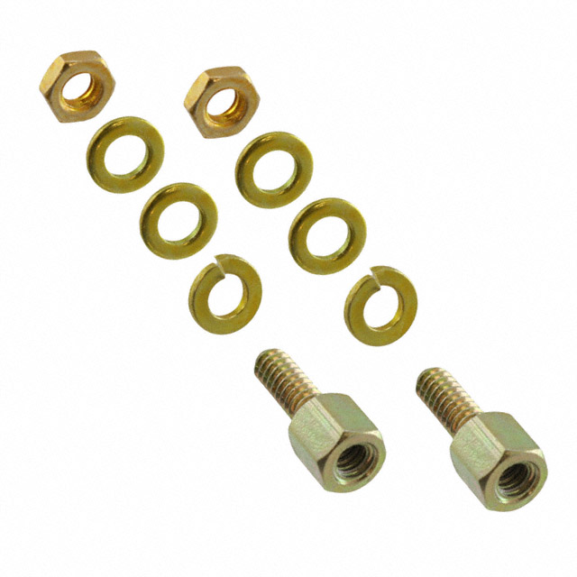 205817-2 TE Connectivity AMP Connectors  Tornillos de fijación para conectores D-Sub en forma de D