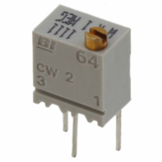64WR100KLF TT Electronics/BI  Trimmer Potentiometers