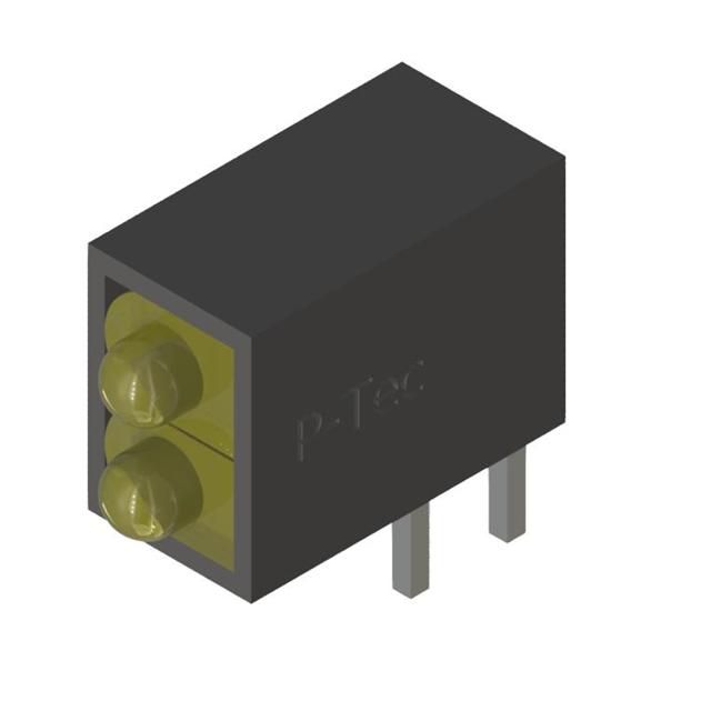 PL102-2Y01 P-tec  Indicateurs de circuits imprimés, tableaux, barres lumineuses, graphiques à barres