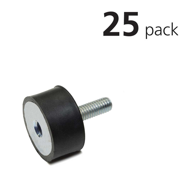 VMTSC20-15-M6-55-Z/25PK JW Winco/Otto Ganter  Paraurti Piedini Cuscinetti Impugnature