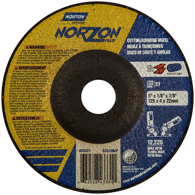 66252843331 Norton  Productos abrasivos y de acondicionamiento de superficies