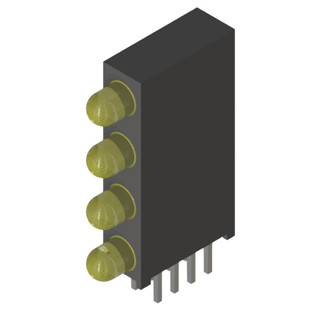 PL314-4Y01 P-tec  Indicateurs de circuits imprimés, tableaux, barres lumineuses, graphiques à barres