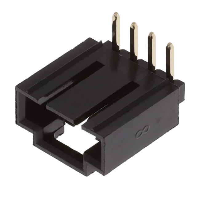 CDR-04-GR Adam Tech  Embases à broches mâles