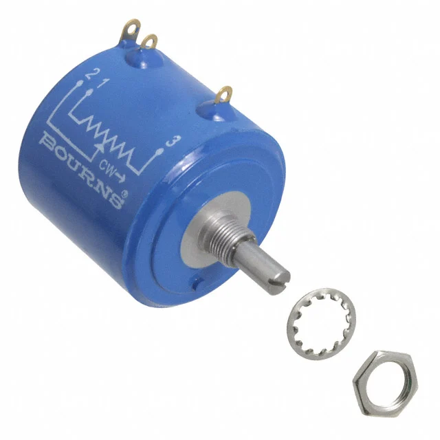 3400S-1-501L Bourns Inc.  Rotary Potentiometers Rheostats
