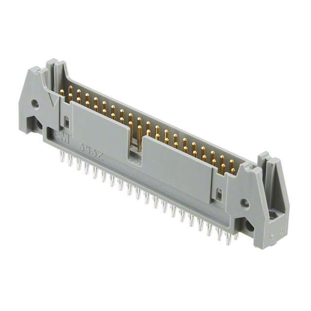 3432-600T02TC 3M  Embases à broches mâles