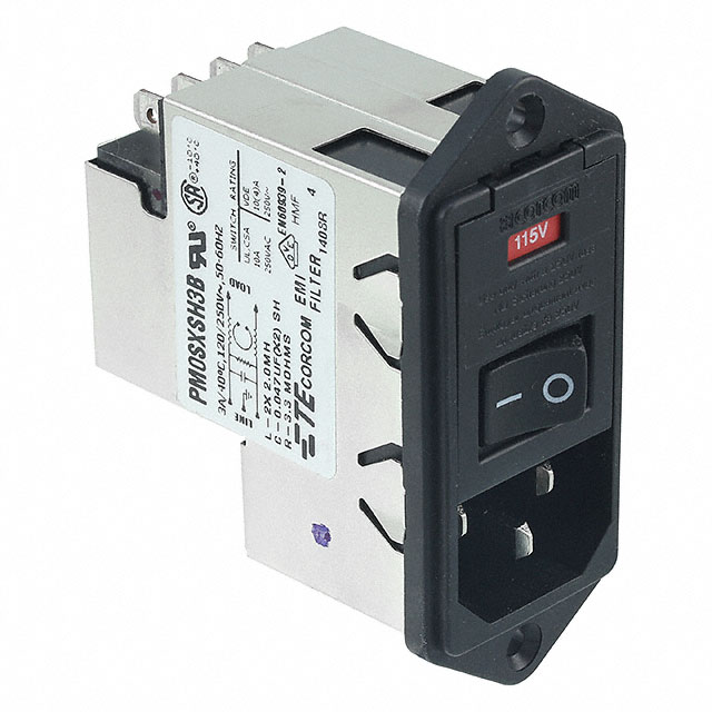 4-6609940-8 TE Connectivity Corcom Filters  Power Entry Modules (PEM)