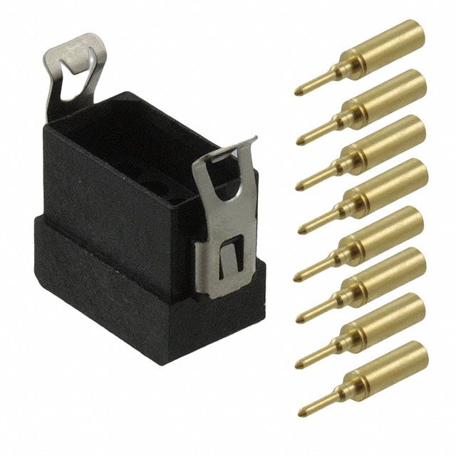 M80-8120805 Harwin Inc.  Free Hanging Panel Mount