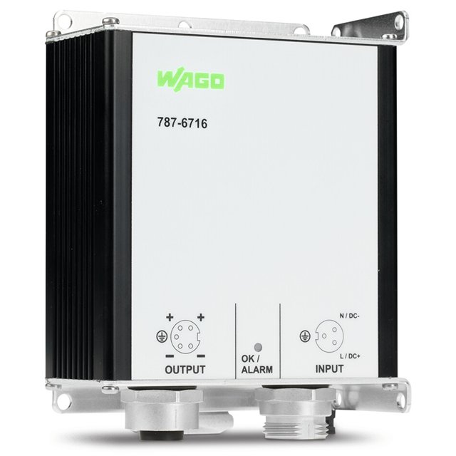 787-6716 WAGO Corporation  Fuentes de alimentación industriales para riel DIN