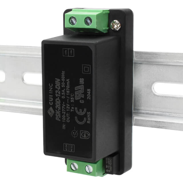 PSK-20D-15-DIN CUI Inc.  Fuentes de alimentación industriales para riel DIN