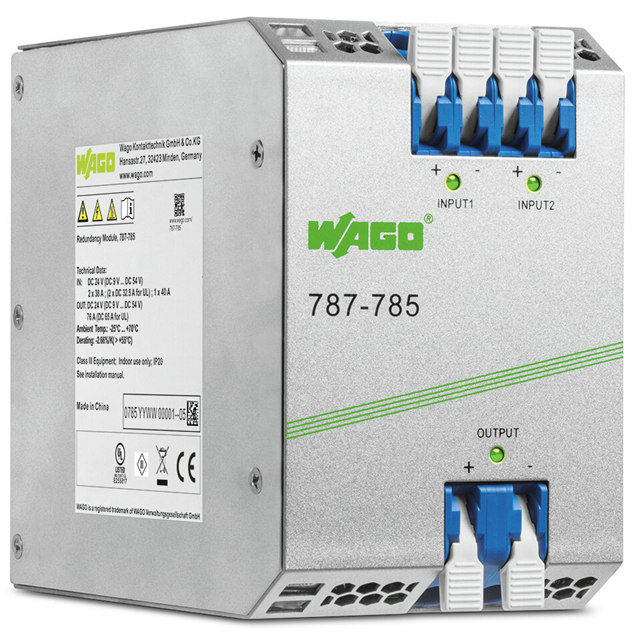 787-785/000-040 WAGO Corporation  Industrial DIN Rail Power Supplies