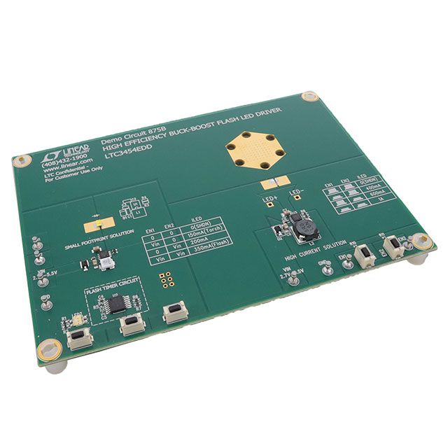 DC875B Analog Devices Inc.  Cartes d'évaluation de pilotes LED