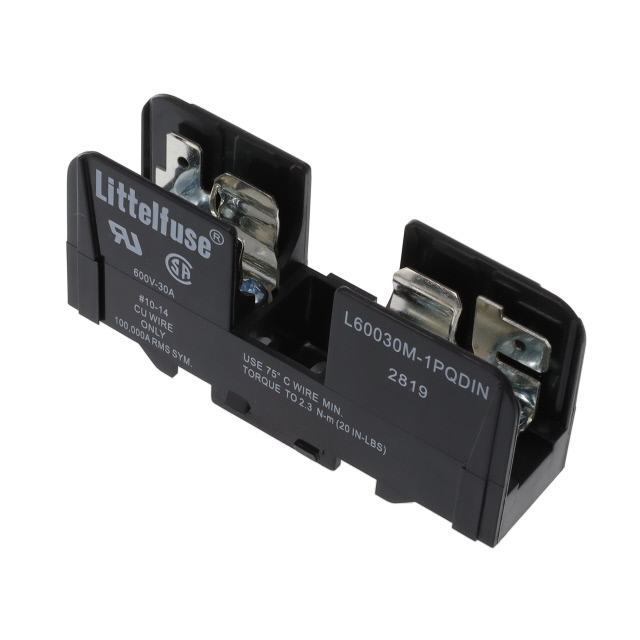 L60030M1PQDIN Littelfuse Inc. Portafusibles