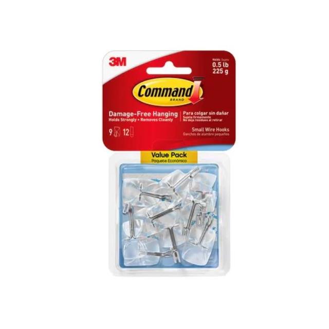 17067CLR-9ES 3M  Ganci per grucce e clip