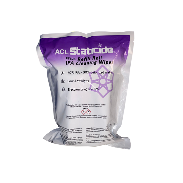7625 ACL Staticide Inc  Clean Room Treatments Cleaners Wipes