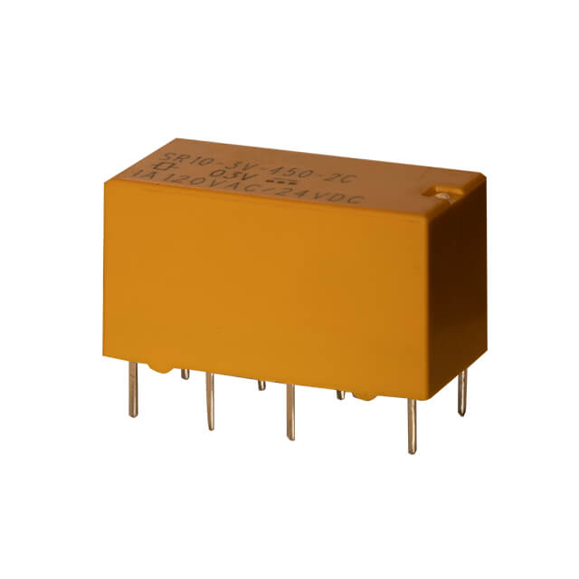 SR10-24V-450-2C CUI Devices  Signal Relays Up to 2 Amps