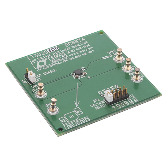 DC687A Analog Devices Inc.  Cartes d'évaluation de régulateurs de tension linéaires