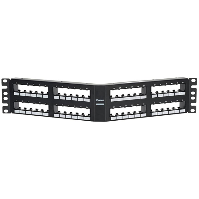 CPPA48FM6BL Panduit Corp  Paneles de conectores de patchbay