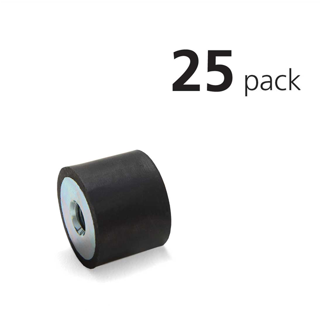 VMT25-25-5/16-55-Z/25PK JW Winco/Otto Ganter  Paraurti Piedini Cuscinetti Impugnature