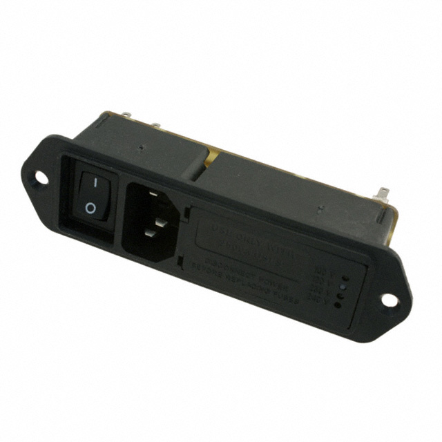 6VM2S TE Connectivity Corcom Filters  Moduli di ingresso alimentazione (PEM)