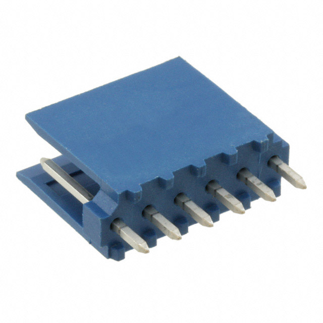 281695-6 TE Connectivity AMP Connectors  Embases à broches mâles