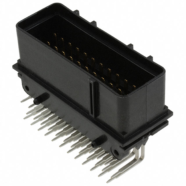 344108-1 TE Connectivity AMP Connectors  Headers Male Pins