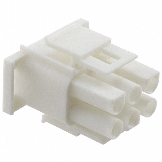 350715-4 TE Connectivity AMP Connectors  Rectangular Connector Housings