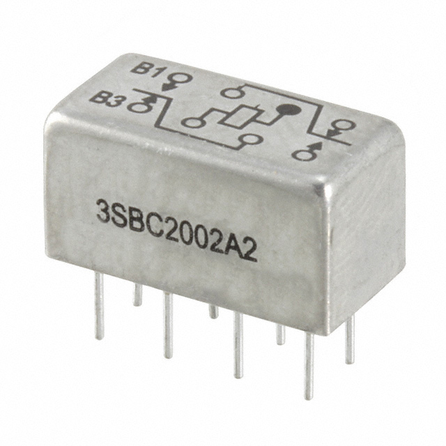 3SBC2002A2 TE Connectivity Aerospace, Defense and Marine  Signal Relays Up to 2 Amps