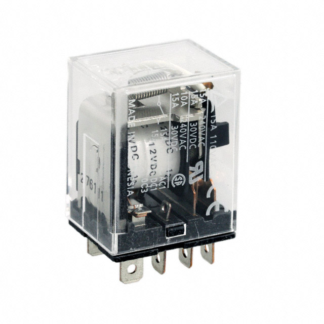 LY2ZN DC12 Omron Automation and Safety  Power Relays Over 2 Amps