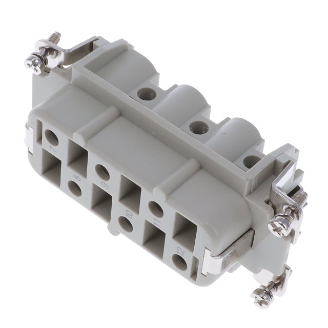 HSB-006-F 7-12 TE Connectivity AMP Connectors  Module mit Hochleistungs-Steckverbindereinsätzen