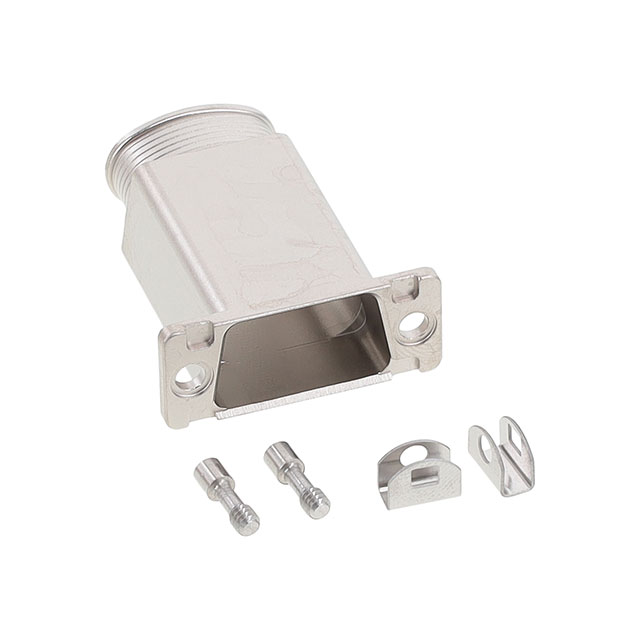 MBDSM-U1SMR0-08-30-1-C-H TE Connectivity Deutsch Connectors  Capots de connecteurs D-Sub en forme de D