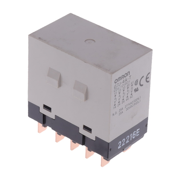 G7J-4A-T DC12 Omron Automation and Safety  Power Relays Over 2 Amps