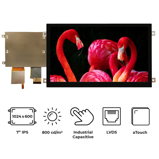 RVT70HSLFWCA0 Riverdi  Écran LCD OLED graphique