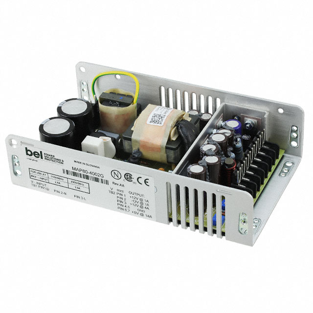 MAP80-4002G Bel Power Solutions  AC DC Converters