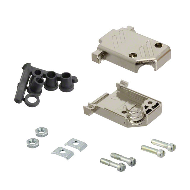 3357-6515-1C 3M  Capots de connecteurs D-Sub en forme de D